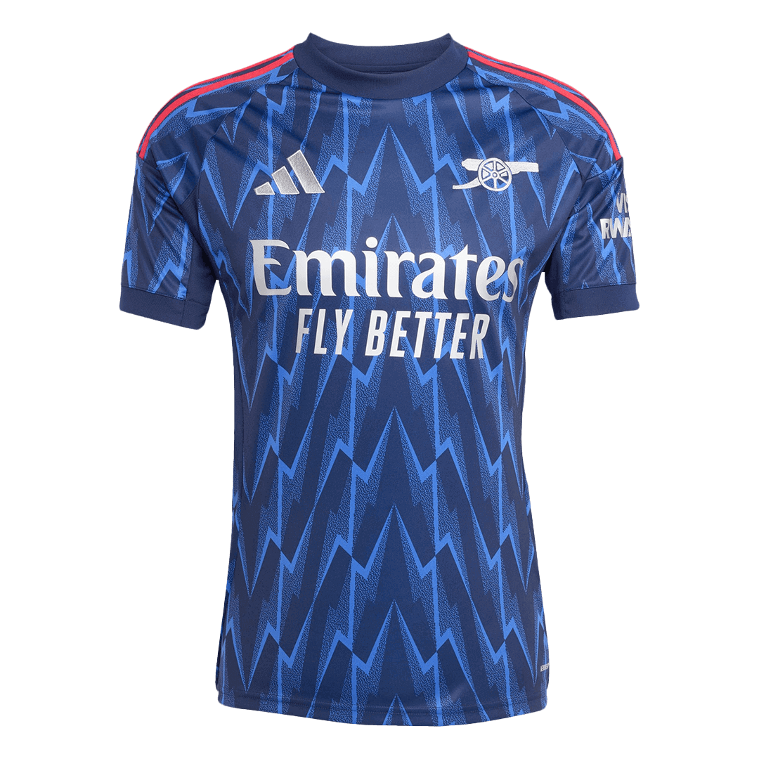 GYÖKERES #14 Arsenal Mens Away Soccer Jersey 2025/26 Blue