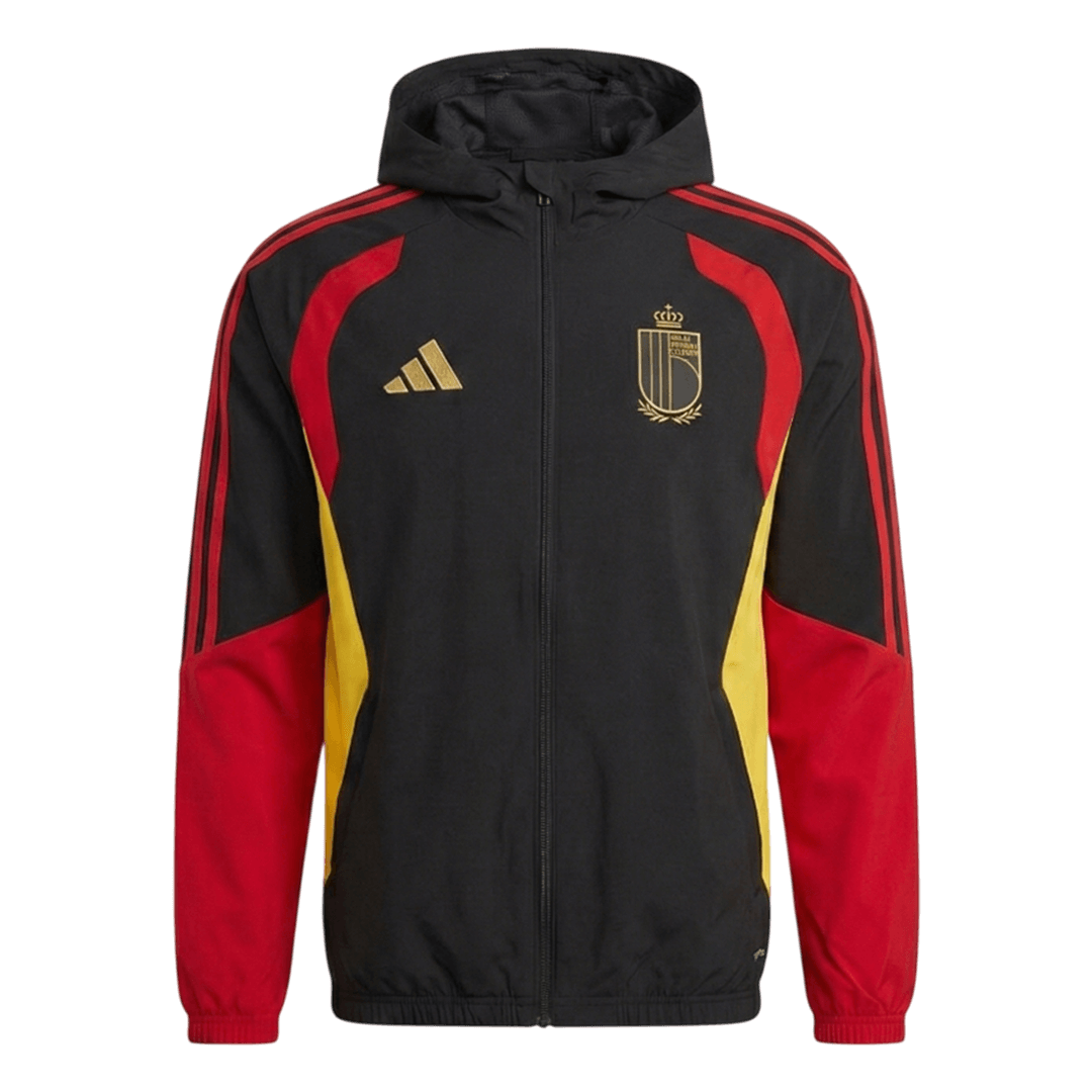 Belgium Mens Training Jacket 2026 Red&Black