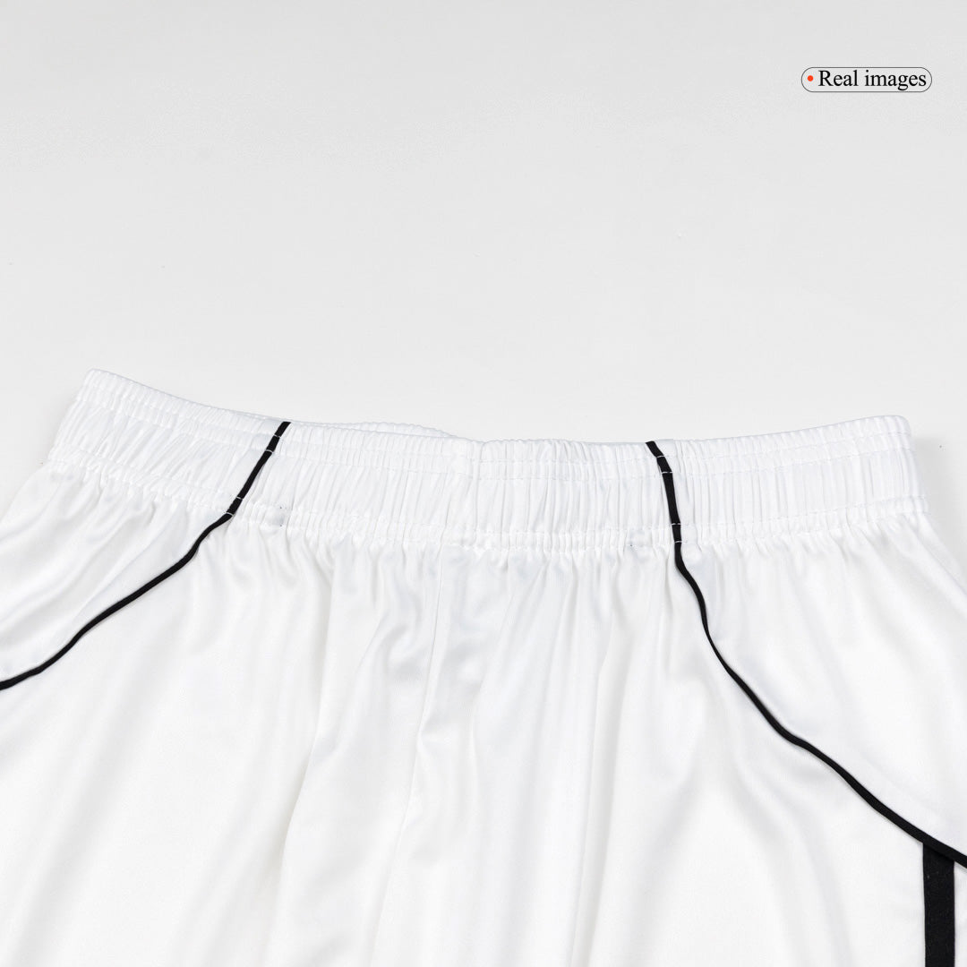 Manchester United Mens Home Soccer Shorts 2025/26 White