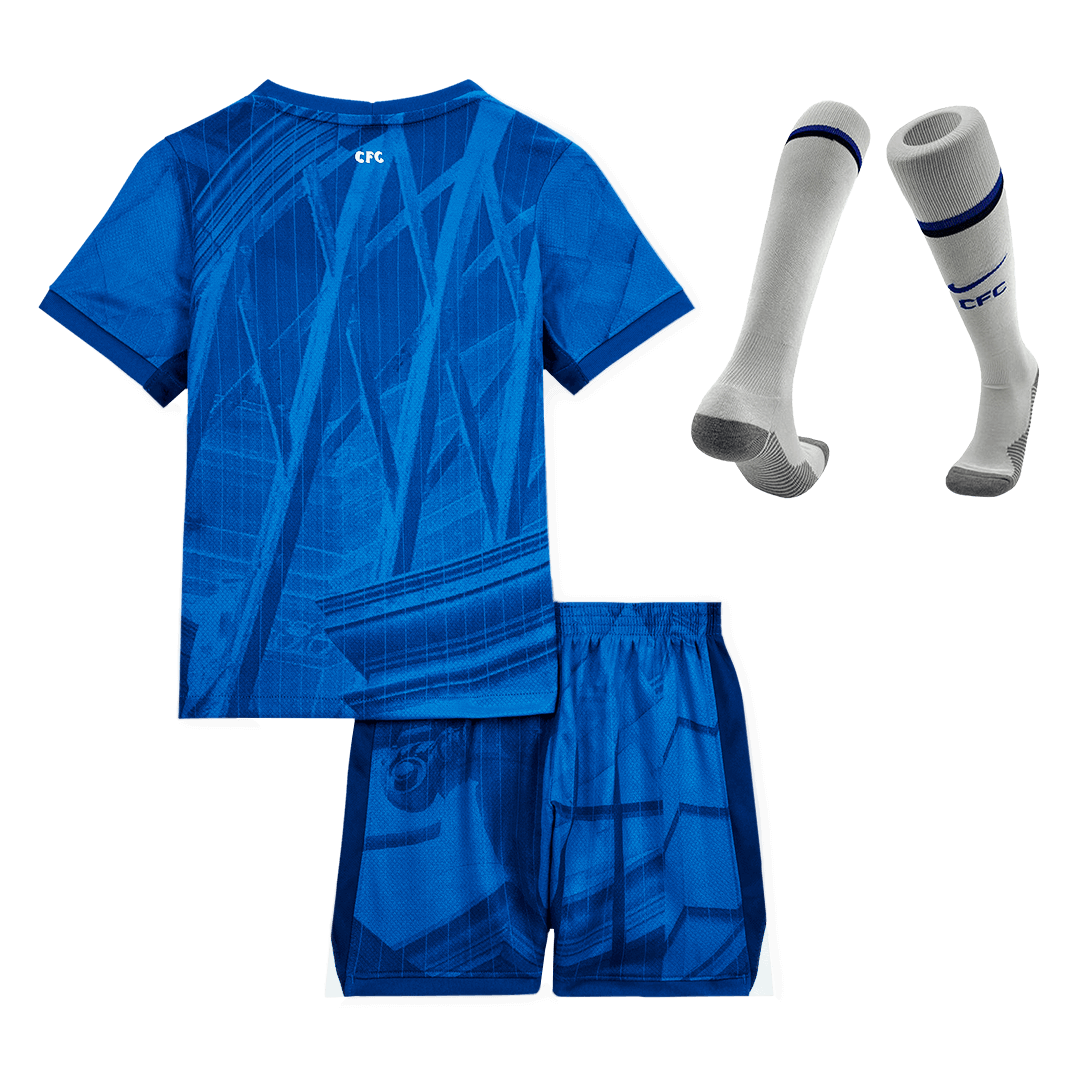 Chelsea Kids Home Soccer Full Set 2025/26 Blue