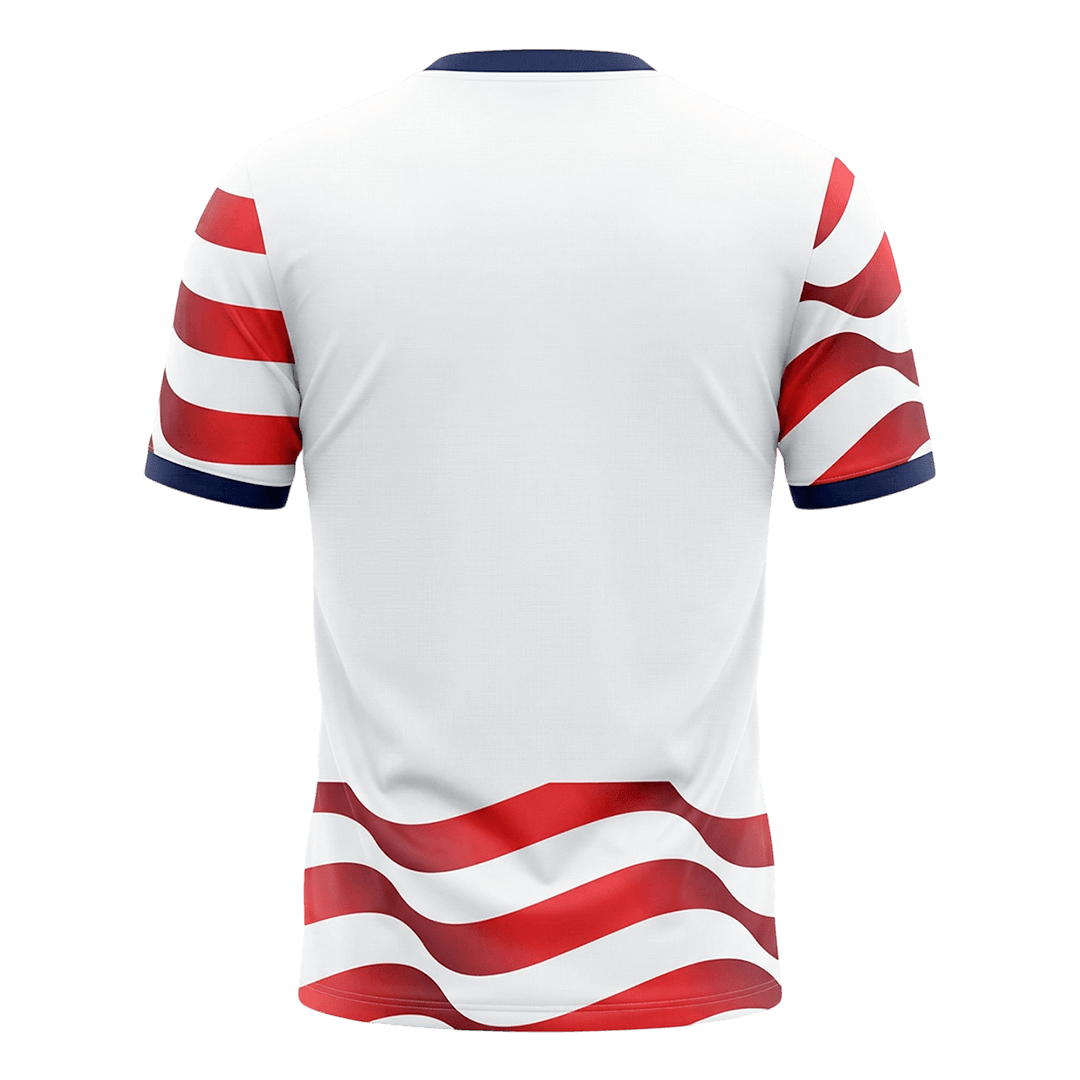 USA Mens Home Soccer Jersey World Cup 2026 Red&White