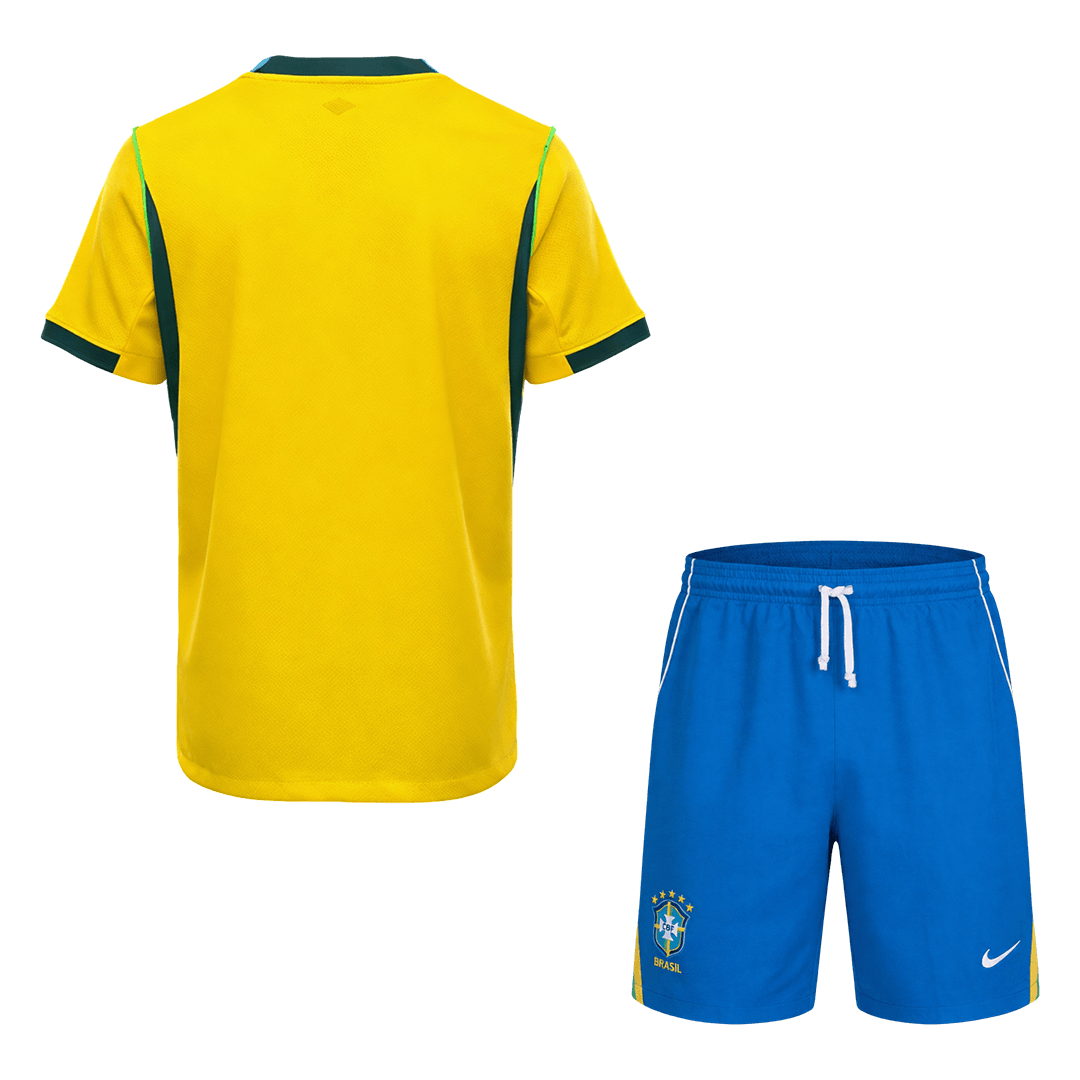 Brazil Mens Home Soccer Kit World Cup 2026 Yellow
