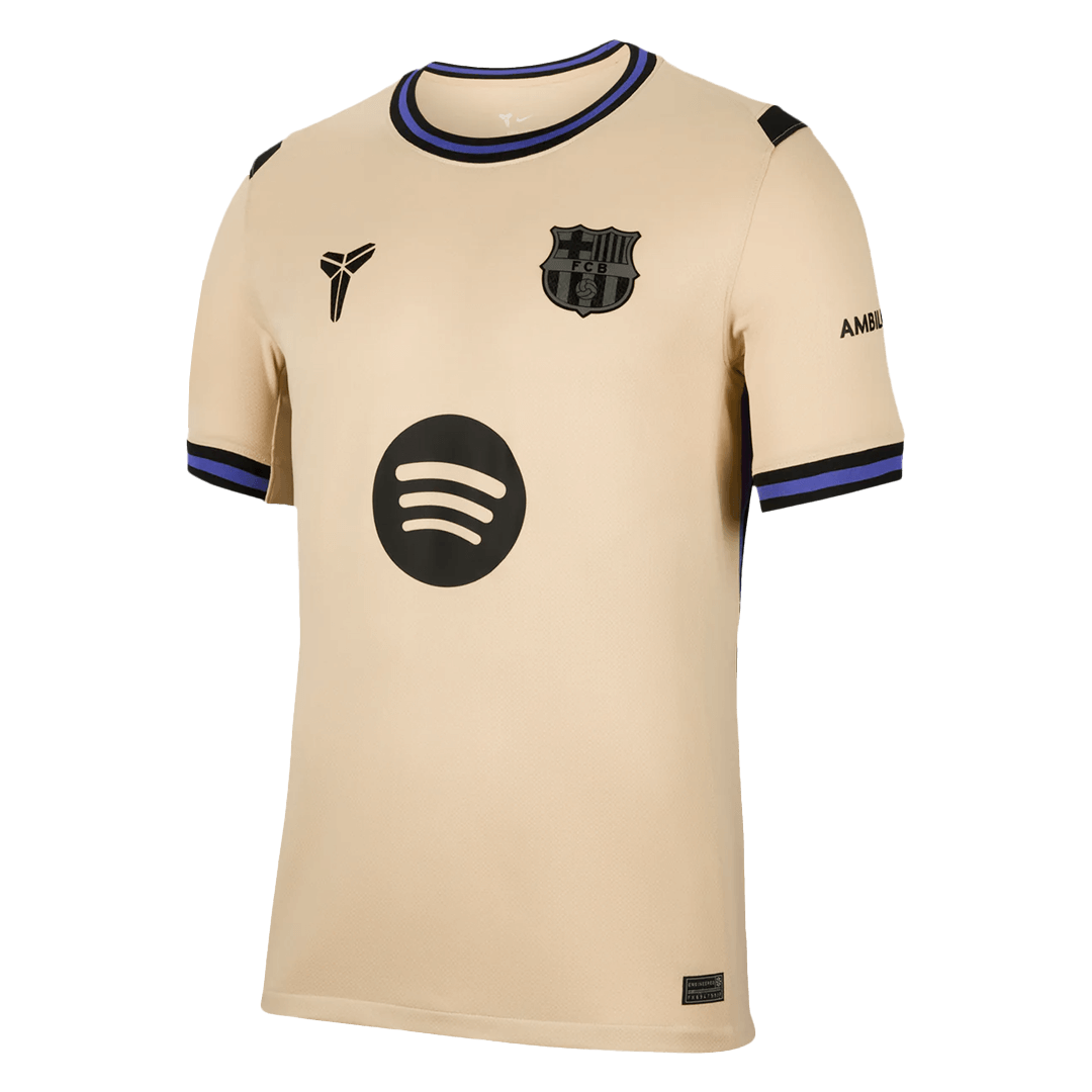 LAMINE YAMAL #10 Barcelona Mens Away Soccer Jersey UCL 2025/26 Yellow