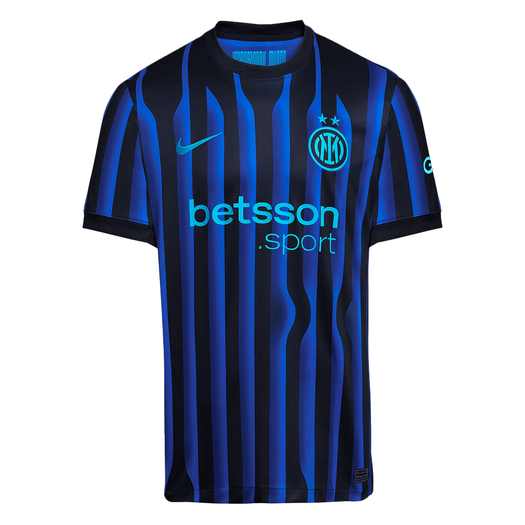 THURAM #9 Inter Milan Mens Home Soccer Jersey 2025/26 Blue&Black