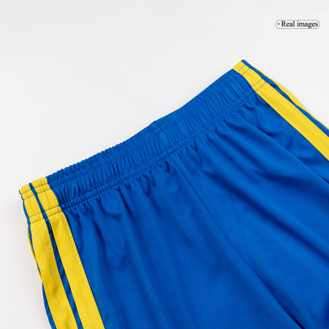 Colombia Mens Home Soccer Shorts World Cup 2026 Blue