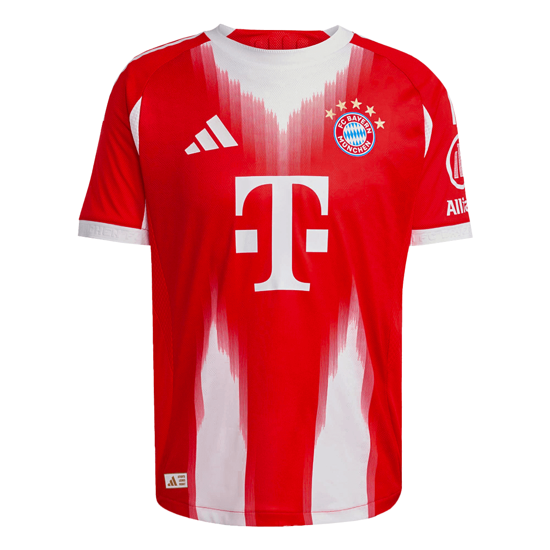 OLISE #17 Bayern Munich Mens Home Soccer Jersey 2025/26 Red - Player Version