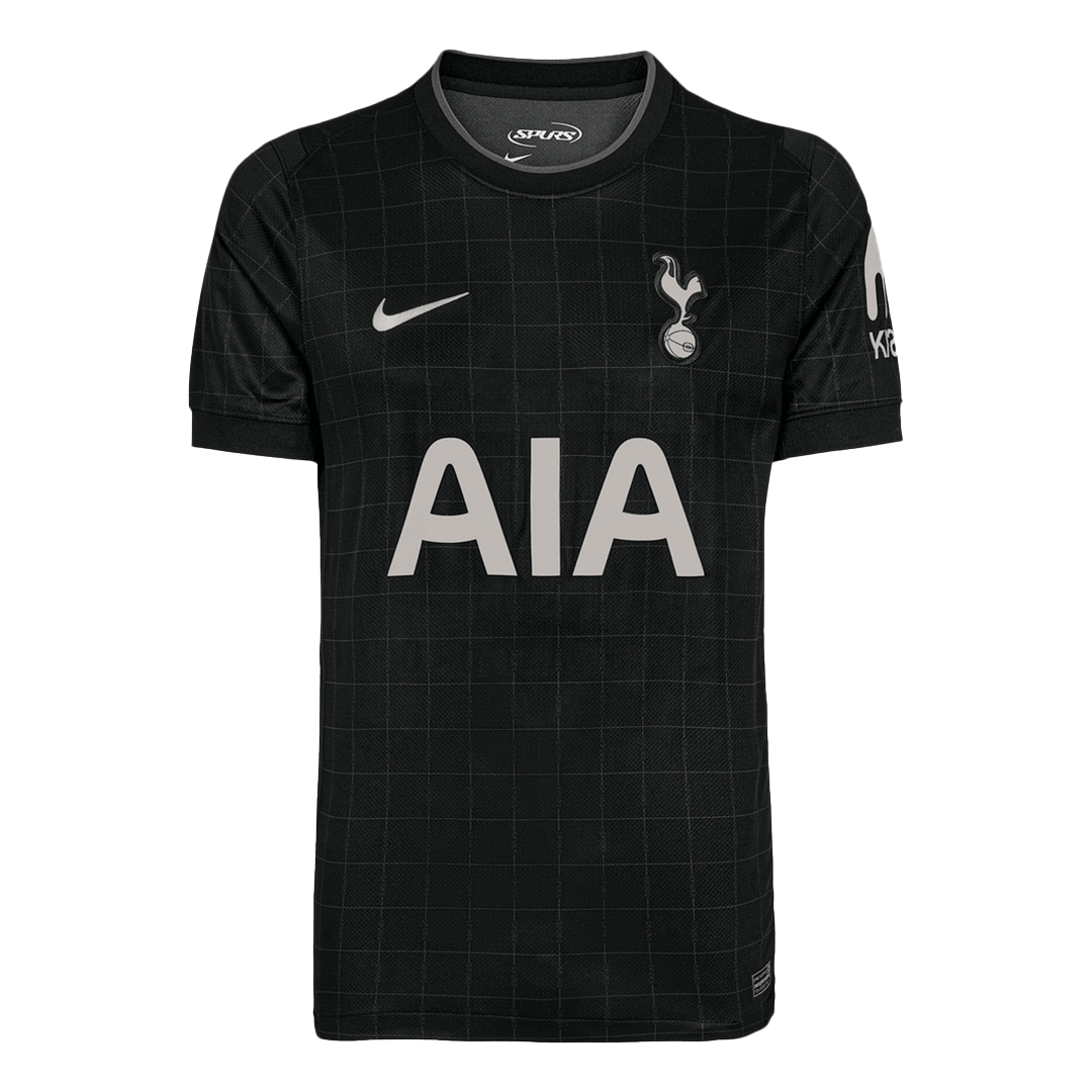 XAVI #7 Tottenham Hotspur Mens Away Soccer Jersey 2025/26 Black