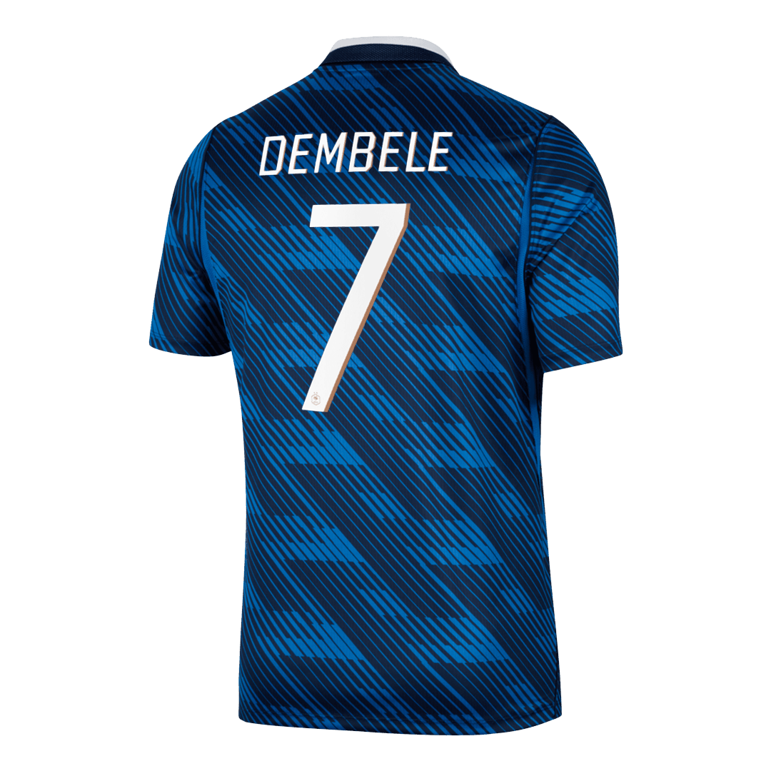 DEMBELE #7 France Mens Home Soccer Jersey World Cup 2026 Blue