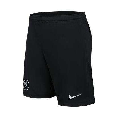 Chelsea Mens Third Away Soccer Shorts 2025/26 Black