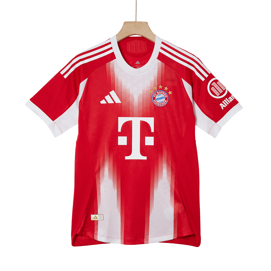 Bayern Munich Mens Home Soccer Jersey 2025/26 Red - Player Version