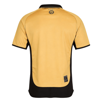 Retro Manchester United Mens Away Soccer Jersey 2001/02 White&Gold
