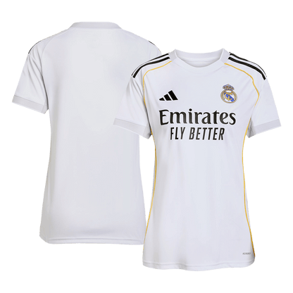 Real Madrid Womens Home Soccer Jersey 2025/26 White