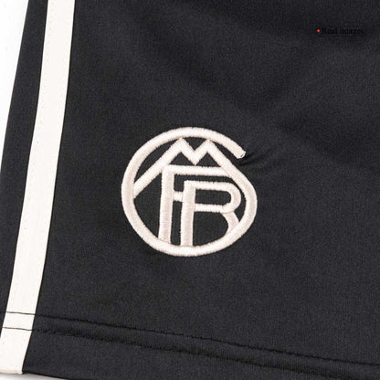 Bayern Munich Mens Third Away Soccer Shorts 2025/26 Black
