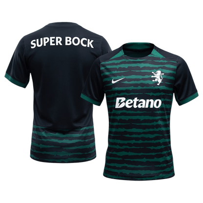 Sporting CP Mens Soccer Jersey 2025/26 Green&Black