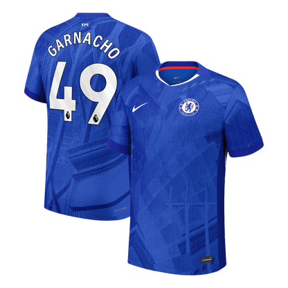 GARNACHO #49 Chelsea Mens Home Soccer Jersey 2025/26 Blue - Player Version