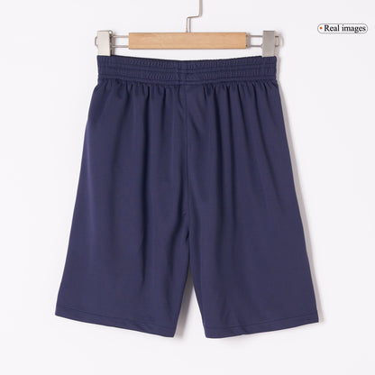 Barcelona Mens Pre-Match Soccer Shorts 2025/26 Navy