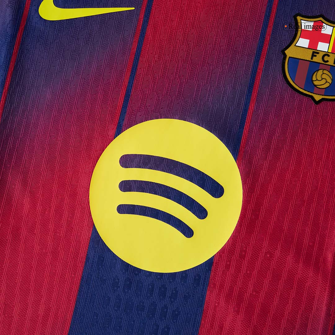 ROONY #19 Barcelona Mens Home Soccer Jersey UCL 2025/26 Red&Blue - Player Version
