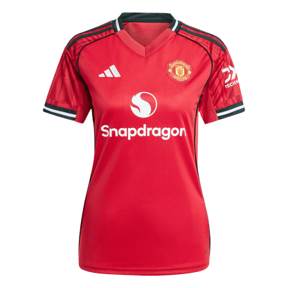 Manchester United Womens Home Soccer Jersey 2025/26 Red