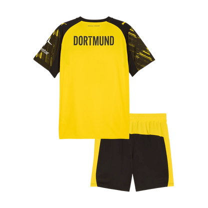 Borussia Dortmund Kids Home Soccer Kit 2025/26 Yellow