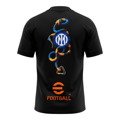 Inter Milan Mens Pre-Match Soccer Jersey 2025/26 Black