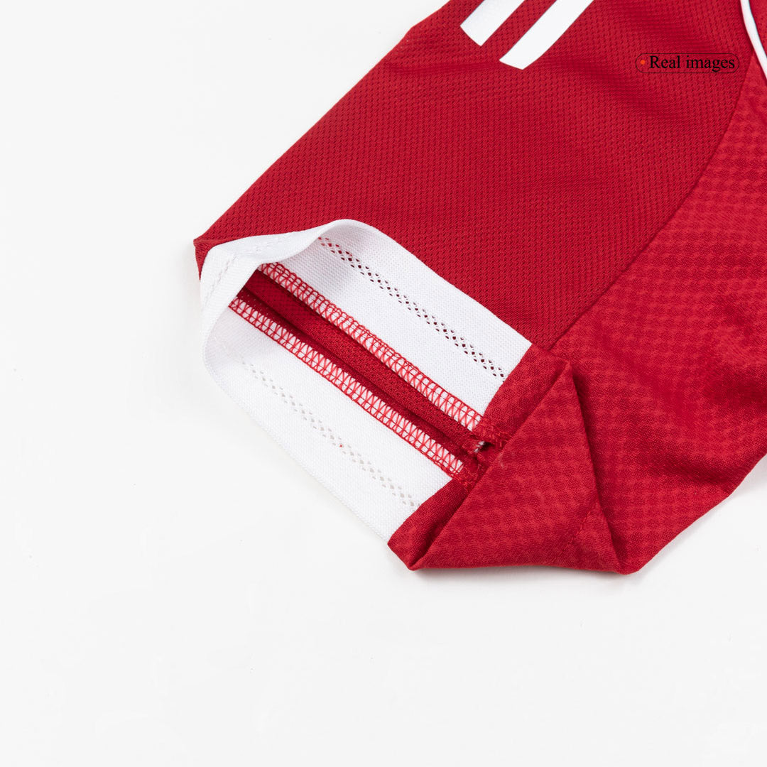 Liverpool Mens Home Soccer Jersey 2025/26 Red - Player Version