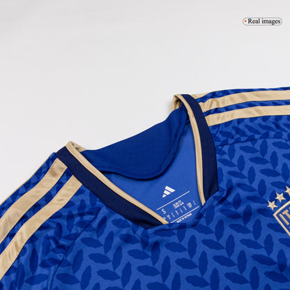 DIMARCO #3 Italy Mens Home Soccer Jersey World Cup 2026 Blue [PREMIUM]