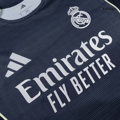Real Madrid Mens Away Soccer Jersey 2025/26 Navy - Player Version [PREMIUM]