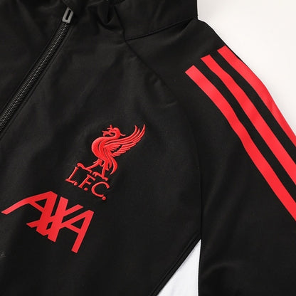 Liverpool Mens Windbreaker Jacket 2025/26 Black
