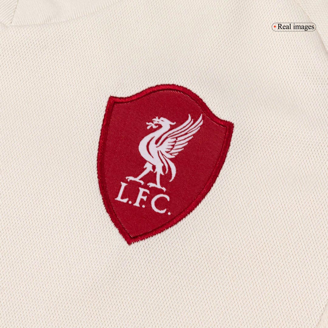 Liverpool Kids Away Soccer Full Set 2025/26 White
