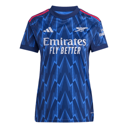 Arsenal Womens Away Soccer Jersey 2025/26 Blue