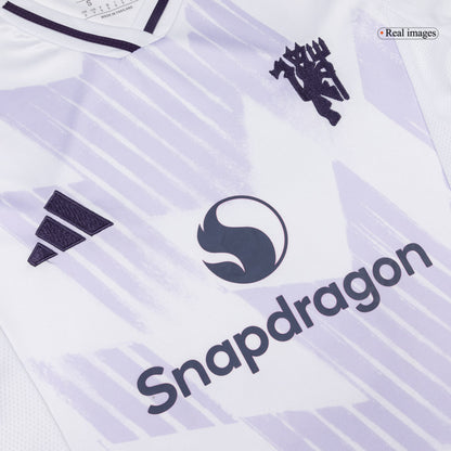 Manchester United Womens Away Soccer Jersey 2025/26 White