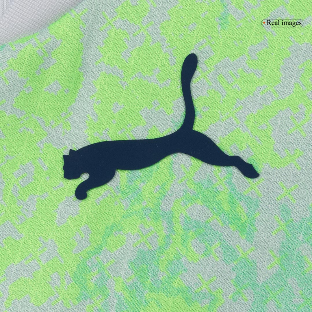 Switzerland Mens Away Soccer Jersey World Cup 2026 Green - Player Version