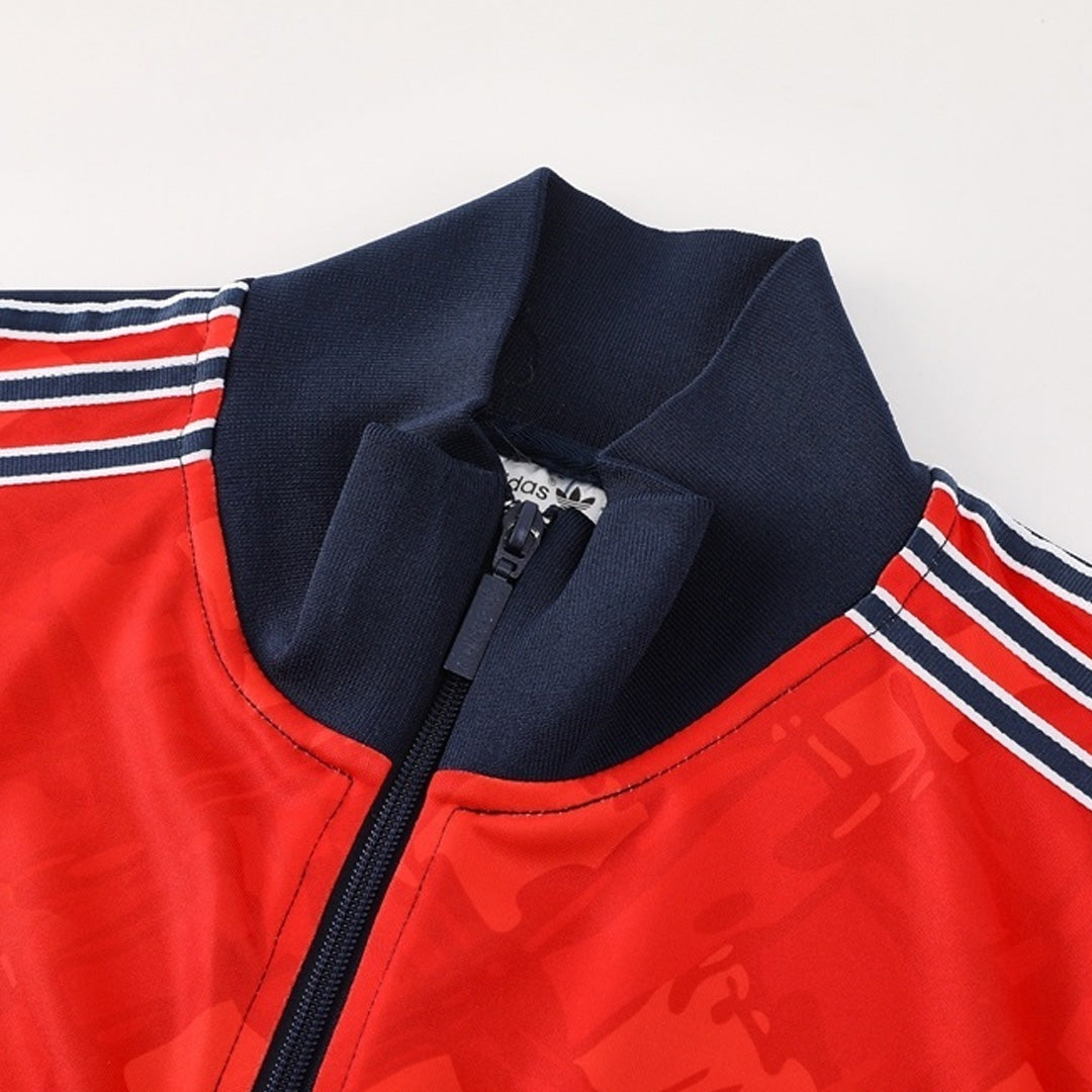 Arsenal Mens Training Tracksuit Kit 2025/26 Navy&Red
