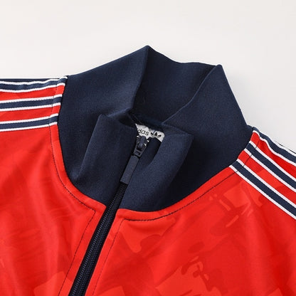 Arsenal Mens Training Tracksuit Kit 2025/26 Navy&Red