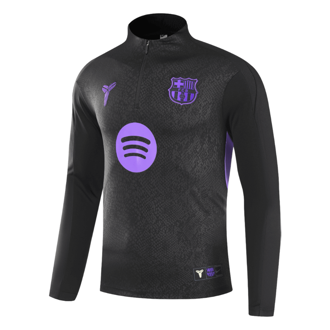 Barcelona Mens Training Tracksuit Kit 2025/26 Black