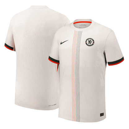 Chelsea Mens Away Soccer Jersey 2025/26 White - Player Version