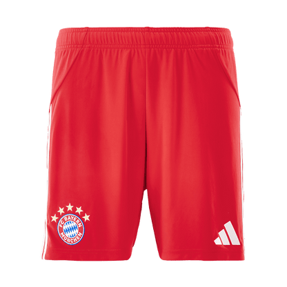 Bayern Munich Mens Home Soccer Shorts 2025/26 Red