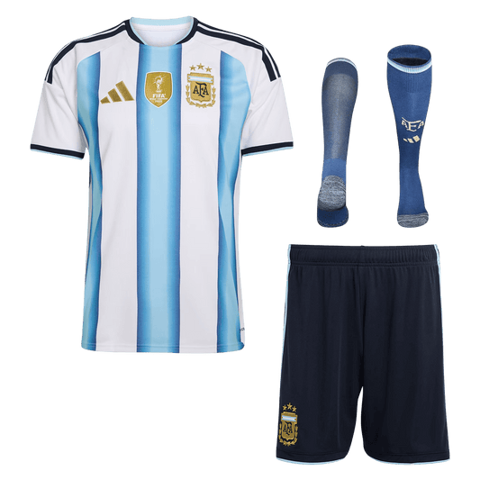 Argentina Mens Home Soccer Full Set World Cup 2026 Blue&White [PREMIUM]