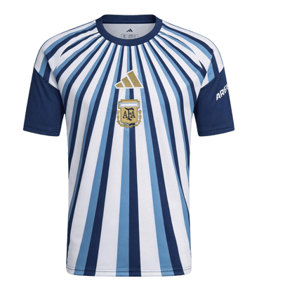 Argentina Mens Pre-Match Soccer Jersey World Cup 2026 Navy