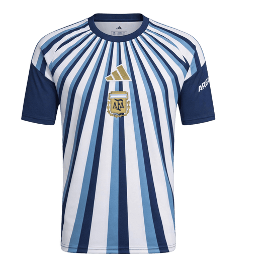 Argentina Mens Pre-Match Soccer Jersey World Cup 2026 Navy