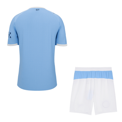 Manchester City Mens Home Soccer Kit 2025/26 Blue [PREMIUM]