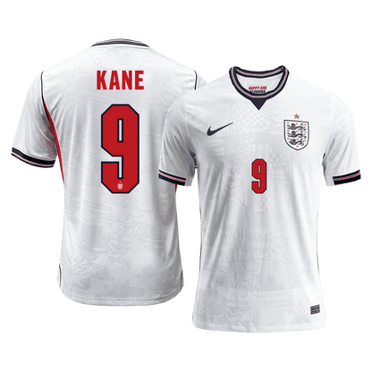 KANE #9 England Mens Home Soccer Jersey World Cup 2026 White - Player Version
