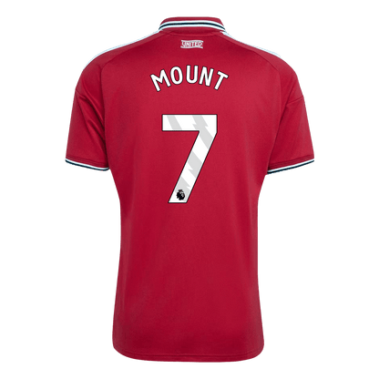 MOUNT #7 Manchester United Mens Home Soccer Jersey 2026/27 Red