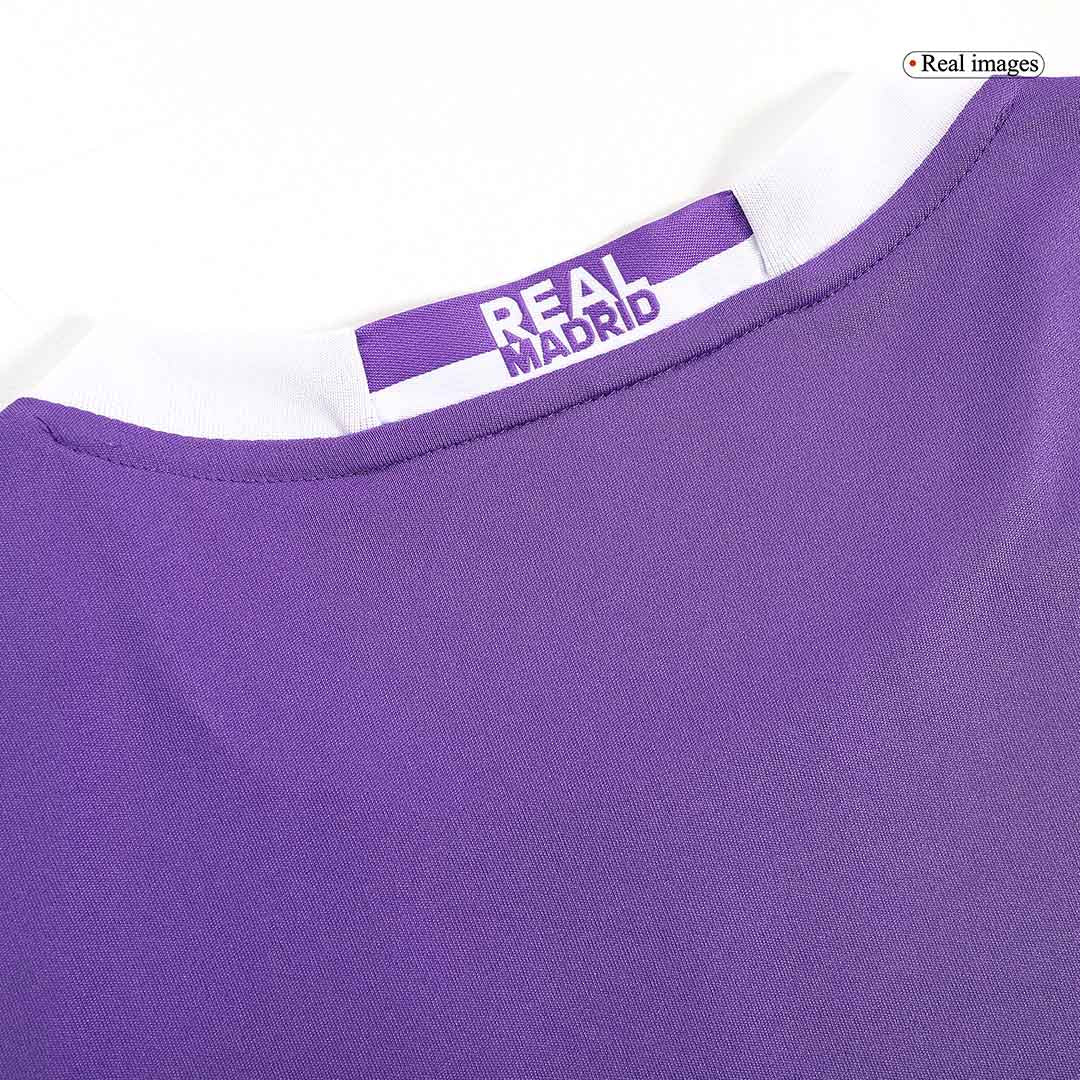 Retro KROOS #8 Real Madrid Mens Away Soccer Jersey 2016/17 Purple