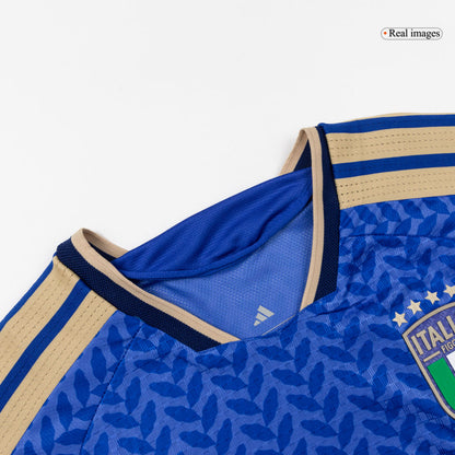 DARMIAN #13 Italy Mens Home Soccer Jersey World Cup 2026 Blue - Player Version