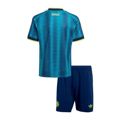 Colombia Kids Away Soccer Kit World Cup 2026 Blue