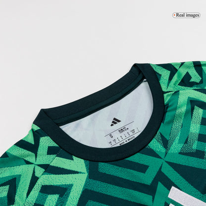 Mexico Mens Pre-Match Soccer Jersey World Cup 2026 Green
