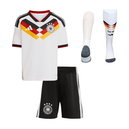Germany Kids Home Soccer Full Set World Cup 2026 White