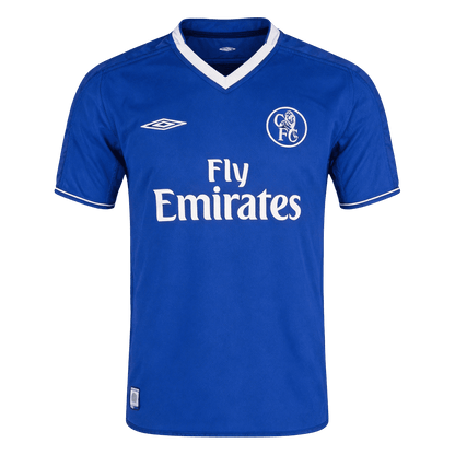 Retro Chelsea Mens Home Soccer Jersey 2003/05 Blue