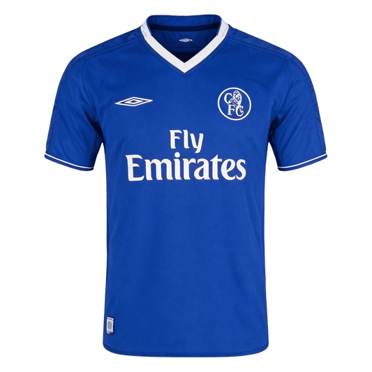Retro Chelsea Mens Home Soccer Jersey 2003/05 Blue
